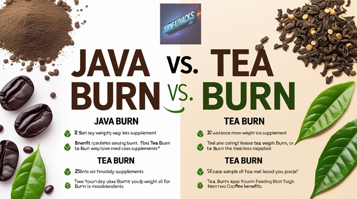 Java Burn vs. Tea Burn – Which One Is Better for Weight Loss?
